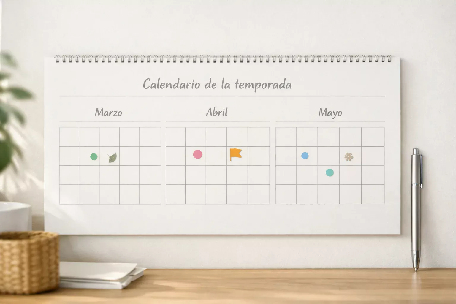 Planificación de apuestas según calendario de partidos