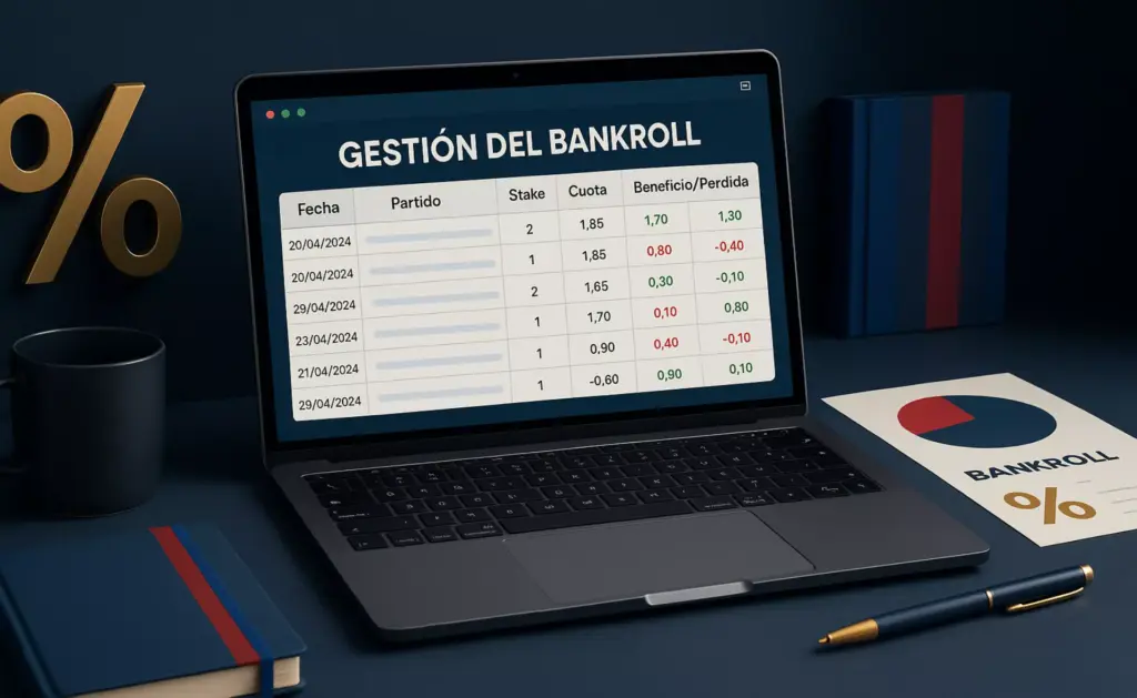 Gestión de bankroll profesional para apuestas al Barcelona con sistema disciplinado y tracking
